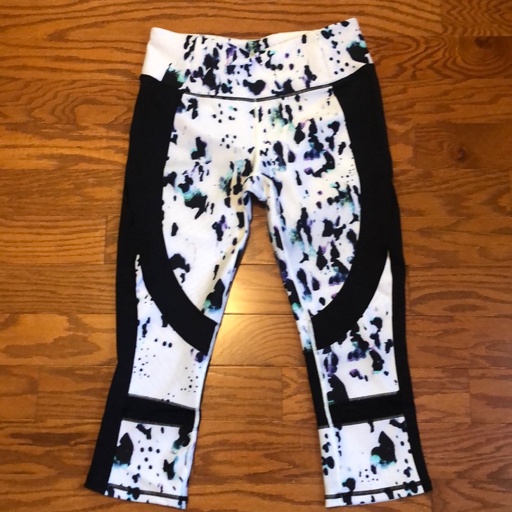 Calia Watercolor Crop Workout Legging Pants